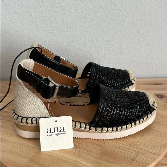 a.n.a Womens Clara Wedge Sandals - Picture 2 of 6